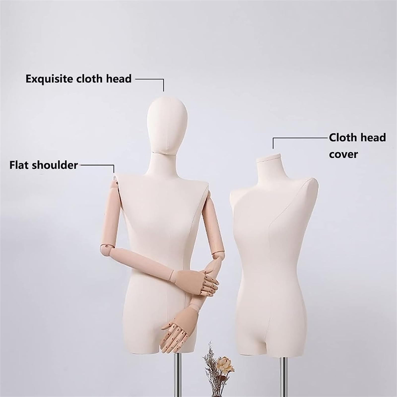 Amazon.co.jp: マネキン トルソー 47インチ-83インチの高さ調節可能な